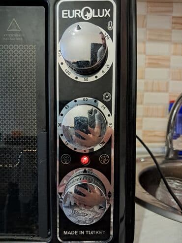 Duxovka Eurolux, Elektrik, rəng - Qara, Ayrıca dayanan, İşlənmiş lalafo.az -da Duxovka Eurolux, Elektrik, rəng - Qara, Ayrıca dayanan, İşlənmiş