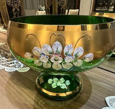 Egermann brendi, Çexiya istehsalı dekorativ şüşə meyvə/qəlyanaltı qabı lalafo.az -da Egermann brendi, Çexiya istehsalı dekorativ şüşə meyvə/qəlyanaltı qabı