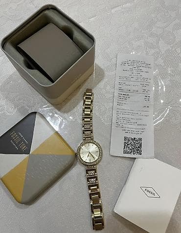 Qol saatı, Fossil, rəng - Qızılı lalafo.az -da Qol saatı, Fossil, rəng - Qızılı