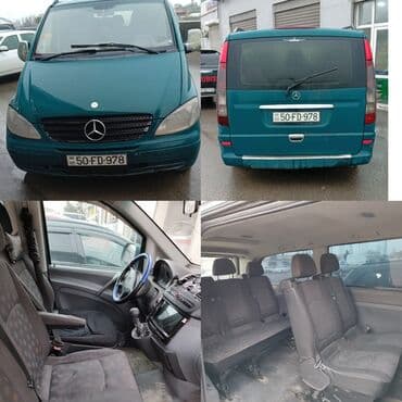 Mercedes-Benz Vito miniven VİTO - GÜNDƏLİK ARENDA İLİ 2008 MATOR 2.2 lalafo.az -da Mercedes-Benz Vito miniven VİTO - GÜNDƏLİK ARENDA İLİ 2008 MATOR 2.2