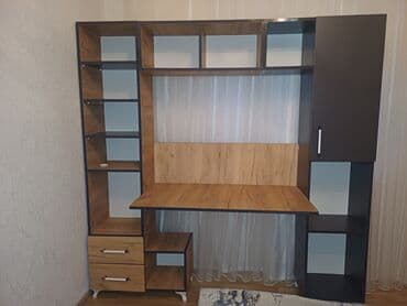 İş masası və rəf sistemi - Funksional iş-güc zonası: Geniş masa lalafo.az -da İş masası və rəf sistemi - Funksional iş-güc zonası: Geniş masa