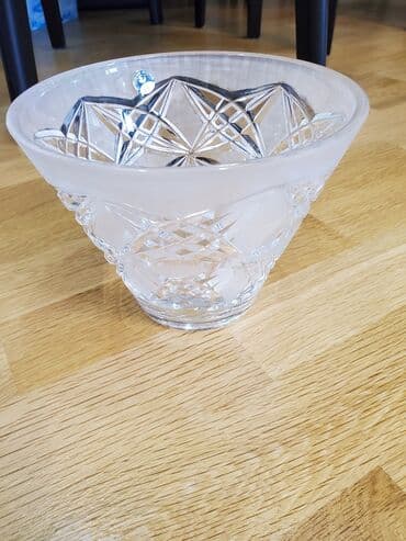 Xrustal meyvə qabı - Material: qalın, şəffaf şüşə/kristal - Dizayn lalafo.az -da Xrustal meyvə qabı - Material: qalın, şəffaf şüşə/kristal - Dizayn