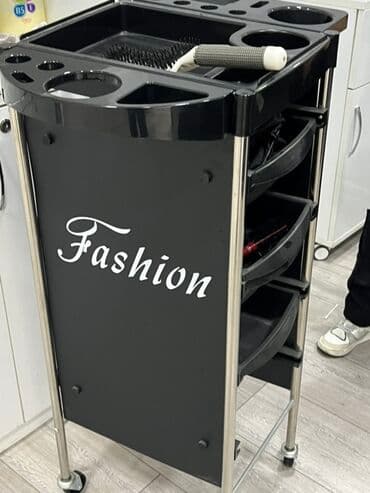 Salon üçün mobil təşkilatçı/servis arabası - Rəng: qara, yanlarda lalafo.az -da Salon üçün mobil təşkilatçı/servis arabası - Rəng: qara, yanlarda