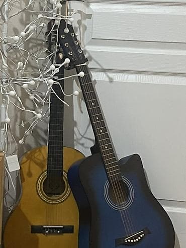 İki 6-simli akustik gitara dəsti - Model: klassik (nylon simlər üçün lalafo.az -da İki 6-simli akustik gitara dəsti - Model: klassik (nylon simlər üçün