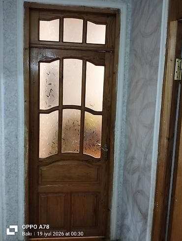 Taxta otaq qapısı – şüşəli dizayn - 4 ədəddir,heç bir prablemi yoxdu lalafo.az -da Taxta otaq qapısı – şüşəli dizayn - 4 ədəddir,heç bir prablemi yoxdu
