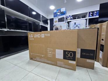Yeni Televizor LG LED ekran 50" 4K (3840x2160), Ödənişli çatdırılma lalafo.az -da Yeni Televizor LG LED ekran 50" 4K (3840x2160), Ödənişli çatdırılma