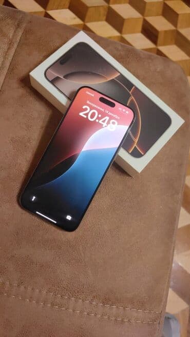 IPhone 16 Pro Max, 256 GB, Desert Titanium lalafo.az -da IPhone 16 Pro Max, 256 GB, Desert Titanium