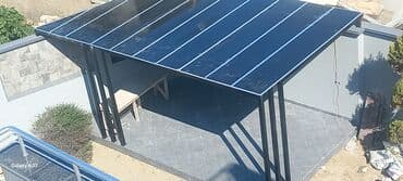 Metalkarkaslı veranda/pergola konstruksiyası - Material: qalın lalafo.az -da Metalkarkaslı veranda/pergola konstruksiyası - Material: qalın