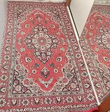 Qırmızı Şərq üslublu xalça - Klassik mərkəzi medalyon kompozisiyası lalafo.az -da Qırmızı Şərq üslublu xalça - Klassik mərkəzi medalyon kompozisiyası