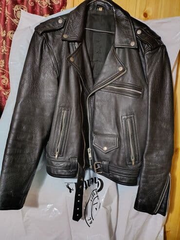 Great Wall: Dəri gödəkçə kişi üçünölçü "M".Куртка мужская кожаная б/у,размер lalafo.az -da — 4 Great Wall: Dəri gödəkçə kişi üçünölçü "M".Куртка мужская кожаная б/у,размер — 4