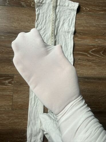 Новые детские белые (новогодние) капроновые плотные колготки для lalafo.az -da Новые детские белые (новогодние) капроновые плотные колготки для