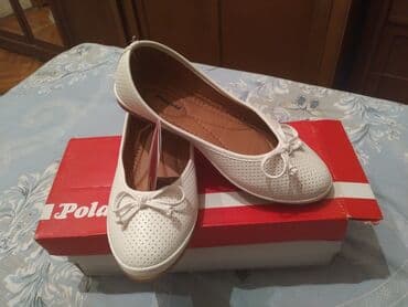 Baletkalar, Ölçü: 37, rəng - Ağ, İşlənmiş lalafo.az -da Baletkalar, Ölçü: 37, rəng - Ağ, İşlənmiş