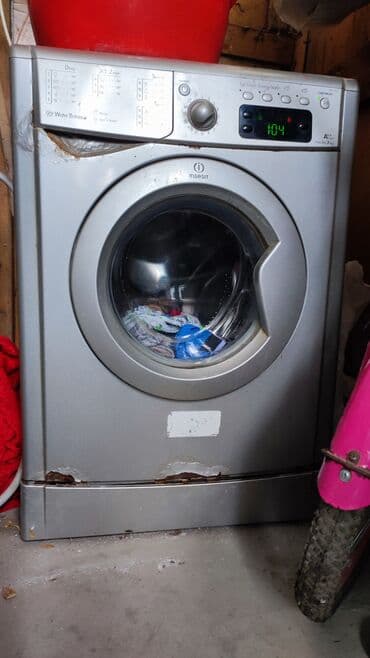 Paltaryuyan maşın Indesit, 7 kq, Avtomat, Qurutmasız lalafo.az -da Paltaryuyan maşın Indesit, 7 kq, Avtomat, Qurutmasız