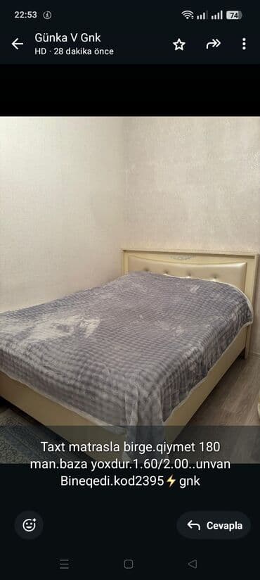 İkinəfərlik çarpayı lalafo.az -da İkinəfərlik çarpayı