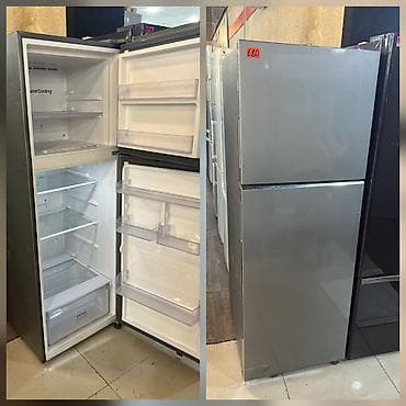 İki qapılı üstdən donduruculu soyuducu - Rəng: Boz/metallik - Üst lalafo.az -da İki qapılı üstdən donduruculu soyuducu - Rəng: Boz/metallik - Üst