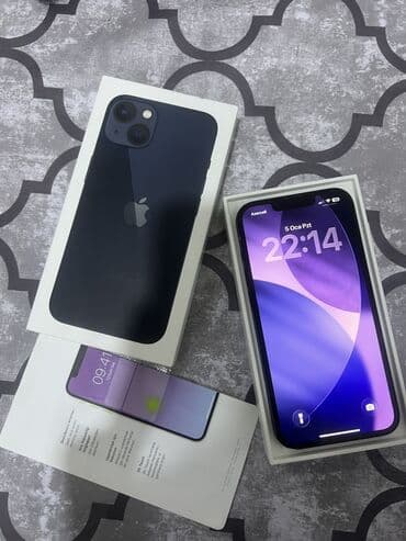 IPhone 13, 128 GB, Midnight, Face ID lalafo.az -da IPhone 13, 128 GB, Midnight, Face ID