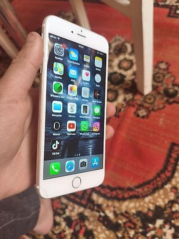 IPhone 6 Plus, 64 GB, Gümüşü, Barmaq izi lalafo.az -da IPhone 6 Plus, 64 GB, Gümüşü, Barmaq izi