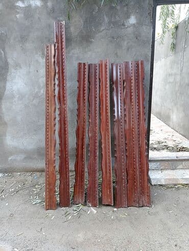 Qapı naliçnikləri: Taxta dekorativ plintuslar/üzlük zolaqları - Material: təbii ağac lalafo.az -da — 3 Qapı naliçnikləri: Taxta dekorativ plintuslar/üzlük zolaqları - Material: təbii ağac — 3