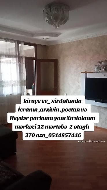 Kiraye ev_ xirdalanda İcranınarxivinpoctun və Heydər parkının yanı lalafo.az -da Kiraye ev_ xirdalanda İcranınarxivinpoctun və Heydər parkının yanı