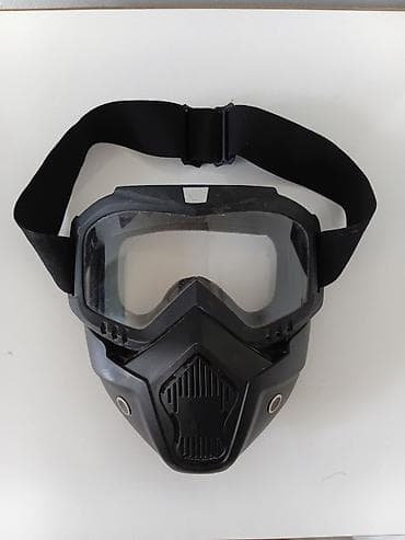 Motokros/ATV qoruyucu gözlük və maska dəsti - 2‑hissəli konstruksiya lalafo.az -da Motokros/ATV qoruyucu gözlük və maska dəsti - 2‑hissəli konstruksiya