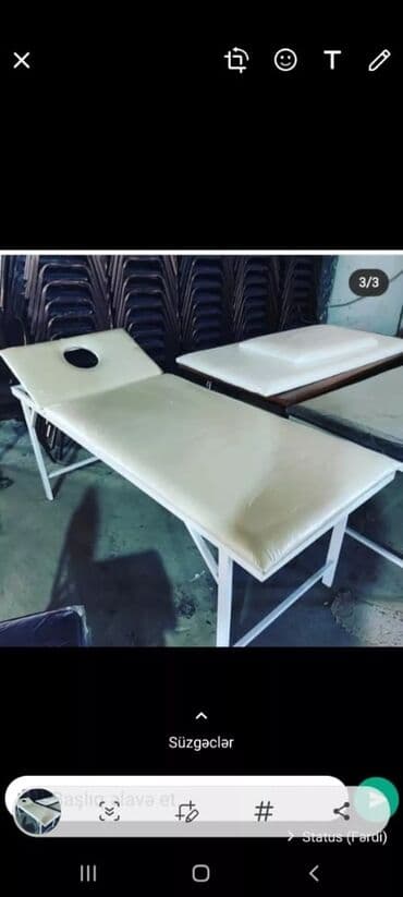 Yeni, Masaj kuşetkası, Qatlanmayan, rəng - Ağ lalafo.az -da Yeni, Masaj kuşetkası, Qatlanmayan, rəng - Ağ