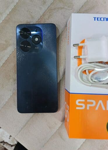 Tecno Spark, 128 GB, rəng - Qara lalafo.az -da Tecno Spark, 128 GB, rəng - Qara