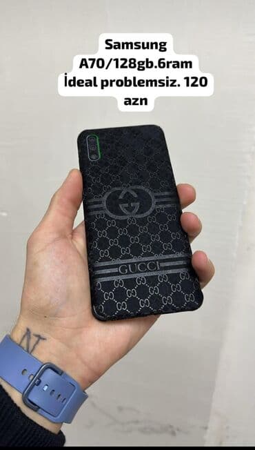 Samsung Galaxy A70, 128 GB, rəng - Qara, İki sim kartlı lalafo.az -da Samsung Galaxy A70, 128 GB, rəng - Qara, İki sim kartlı
