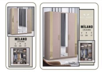 Yeni, Açılan, 3 qapılı Düz dolab, Qarderob, paltar dolabı, Türkiyə lalafo.az -da Yeni, Açılan, 3 qapılı Düz dolab, Qarderob, paltar dolabı, Türkiyə