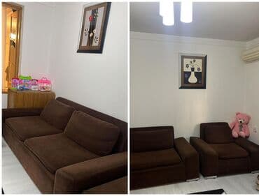 İşlənmiş, Divan, 2 kreslo, Açılmayan lalafo.az -da İşlənmiş, Divan, 2 kreslo, Açılmayan