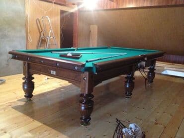 Bilyard masası – klassik dizayn, peşəkar quruluş - Korpus: massiv lalafo.az -da Bilyard masası – klassik dizayn, peşəkar quruluş - Korpus: massiv