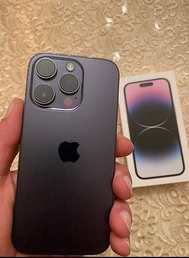 IPhone 15 Pro Max, 256 GB, Deep Purple lalafo.az -da IPhone 15 Pro Max, 256 GB, Deep Purple