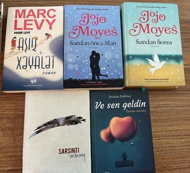 Romantik və müasir ədəbiyyat janrında 6 kitablıq dəst: - Marc Levy – lalafo.az -da Romantik və müasir ədəbiyyat janrında 6 kitablıq dəst: - Marc Levy –