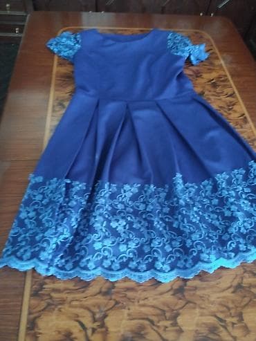 Zərif dizaynlı qız paltarı - Rəng: tünd mavi (navy) tonlarda - Model lalafo.az -da Zərif dizaynlı qız paltarı - Rəng: tünd mavi (navy) tonlarda - Model
