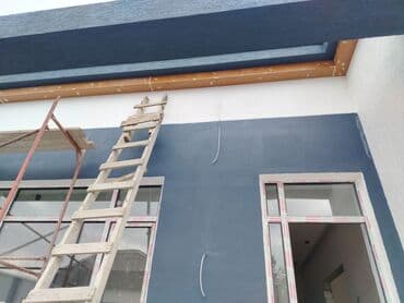 Fasad işləri: Fasad üçün WPC (kompozit ağac) dekorativ lamel və pervaz işləri - lalafo.az -da — 4 Fasad işləri: Fasad üçün WPC (kompozit ağac) dekorativ lamel və pervaz işləri - — 4