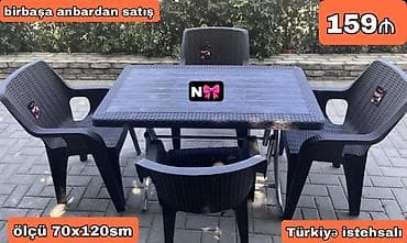 Satılır: *Birbaşa anbardan plastik masa dəsti* Qeyd:Yenidir,hazır əldə lalafo.az -da Satılır: *Birbaşa anbardan plastik masa dəsti* Qeyd:Yenidir,hazır əldə