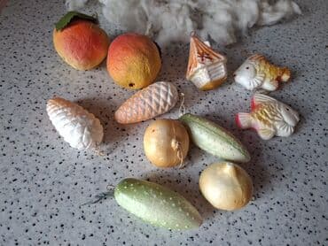 SSSR vaxtının yolka oyuncaqları dəsti, 11 ədəd. Ayrı-ayrıda satılır lalafo.az -da SSSR vaxtının yolka oyuncaqları dəsti, 11 ədəd. Ayrı-ayrıda satılır