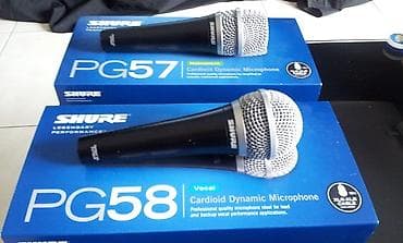 Shure PG58. Dynamic Vocal mikrafon. Orjinal Avropa istehsalıdır. Həm lalafo.az -da Shure PG58. Dynamic Vocal mikrafon. Orjinal Avropa istehsalıdır. Həm