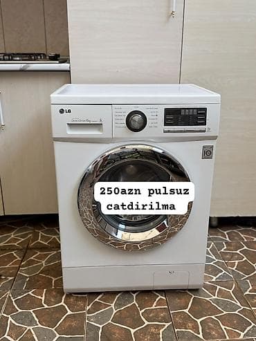 LG paltaryuyan maşın – 6 kq, Direct Drive inverter mühərrik - Ön at lalafo.az LG paltaryuyan maşın – 6 kq, Direct Drive inverter mühərrik - Ön