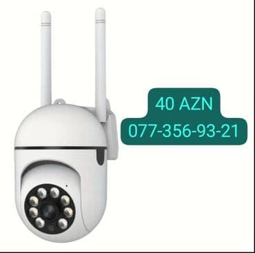 Wi‑Fi IP təhlükəsizlik kamerası - Xarici və daxili məkanlar üçün lalafo.az -da Wi‑Fi IP təhlükəsizlik kamerası - Xarici və daxili məkanlar üçün