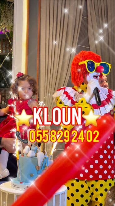 Kloun Sifarişi – Prestijli Tədbirlər üçün Fərqli, Gözəl və Peşəkar lalafo.az -da Kloun Sifarişi – Prestijli Tədbirlər üçün Fərqli, Gözəl və Peşəkar