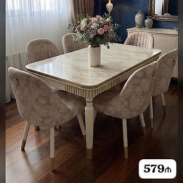 Yemək otağı üçün 6 nəfərlik dəst - Dəst: 579₼ Masa desti satilir baha lalafo.az -da Yemək otağı üçün 6 nəfərlik dəst - Dəst: 579₼ Masa desti satilir baha