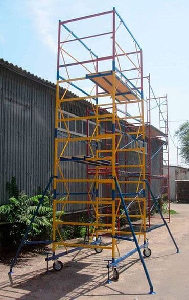 Строительные леса: Təkərli Dəmir lesa iskələ icarəsi. !!! Təkərli daşınabilən 7 metrəlik at lalafo.az — 1 Строительные леса: Təkərli Dəmir lesa iskələ icarəsi. !!! Təkərli daşınabilən 7 metrəlik — 1