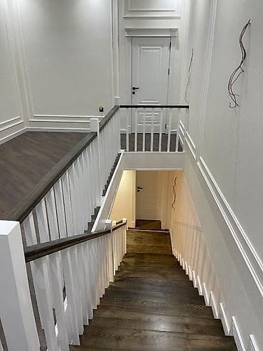 Перила: Taxta pilləkən və məhəccər hazırlama xidməti - Fərdi layihə: düz, L at lalafo.az — 10 Перила: Taxta pilləkən və məhəccər hazırlama xidməti - Fərdi layihə: düz, L — 10