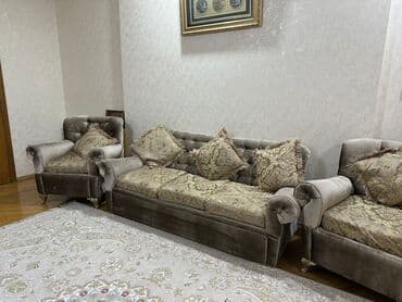 İşlənmiş, Divan, 2 kreslo lalafo.az -da İşlənmiş, Divan, 2 kreslo