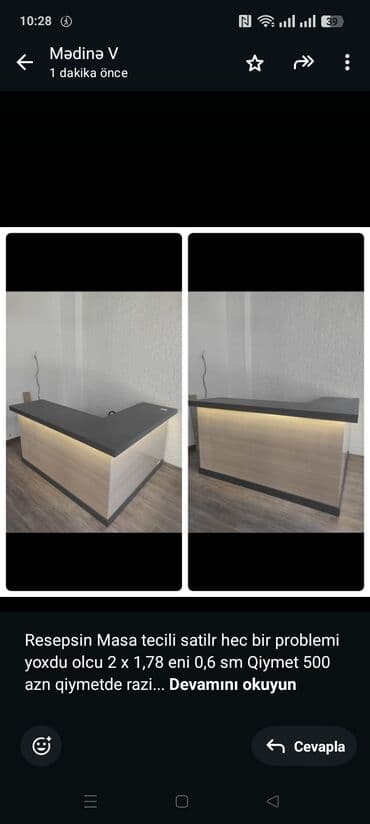 Resepsin Masa tecili satilr hec bir problemi yoxdu olcu 2 x 1,78 eni lalafo.az -da Resepsin Masa tecili satilr hec bir problemi yoxdu olcu 2 x 1,78 eni