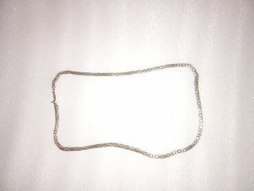 Gümüş rəngli zəncir boyunbağı - Material: metal ərintisi, gümüş tonlu lalafo.az -da Gümüş rəngli zəncir boyunbağı - Material: metal ərintisi, gümüş tonlu