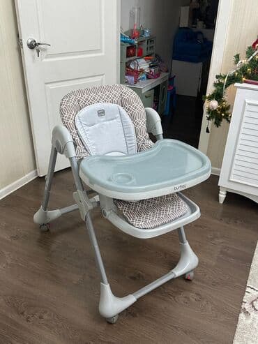 Uşaq yemək stulu – Burbay - Brend: Burbay - Rəng: boz/açıq boz lalafo.az -da Uşaq yemək stulu – Burbay - Brend: Burbay - Rəng: boz/açıq boz