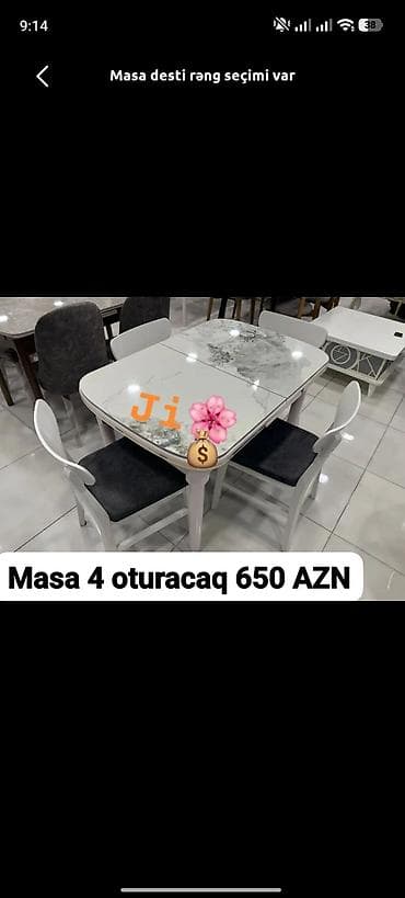 Mətbəx üçün, Yeni, 4 stul lalafo.az -da Mətbəx üçün, Yeni, 4 stul