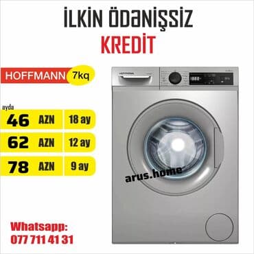 Paltaryuyan maşın Hoffmann, 7 kq, Avtomat, Qurutmasız, Kredit var lalafo.az -da Paltaryuyan maşın Hoffmann, 7 kq, Avtomat, Qurutmasız, Kredit var