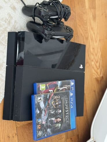 Sony PlayStation 4 (PS4) oyun konsolu komplekti. Paketdə: - PS4 lalafo.az -da Sony PlayStation 4 (PS4) oyun konsolu komplekti. Paketdə: - PS4
